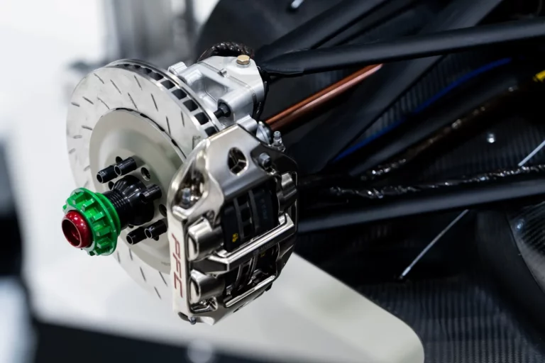 PFC Brakes braking kit fitted to a Formula Regional European Championship car