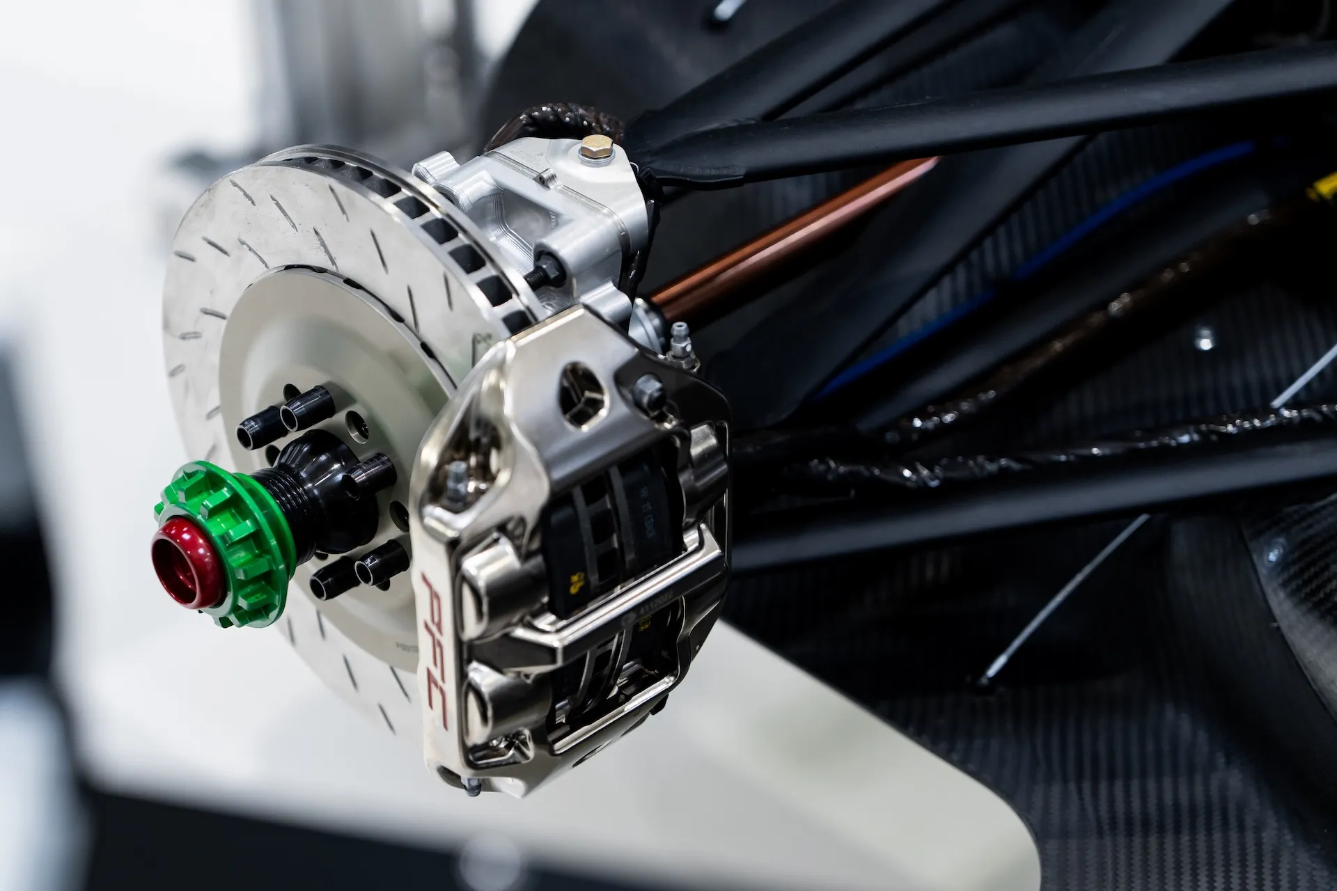 PFC Brakes braking kit fitted to a Formula Regional European Championship car