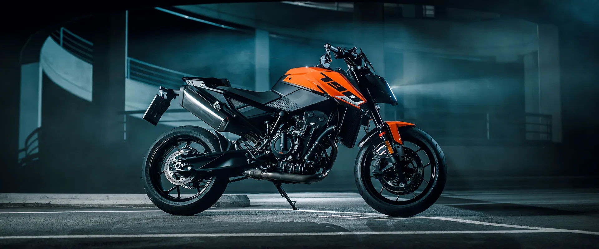 WP Braking Systems calipers and braided hoses fitted to the 2026 KTM 790 Duke