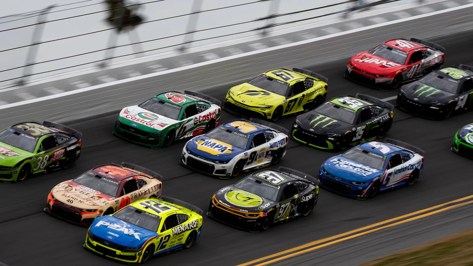 NASCAR Cup Series car equipped with PFC Brakes pads at Daytona