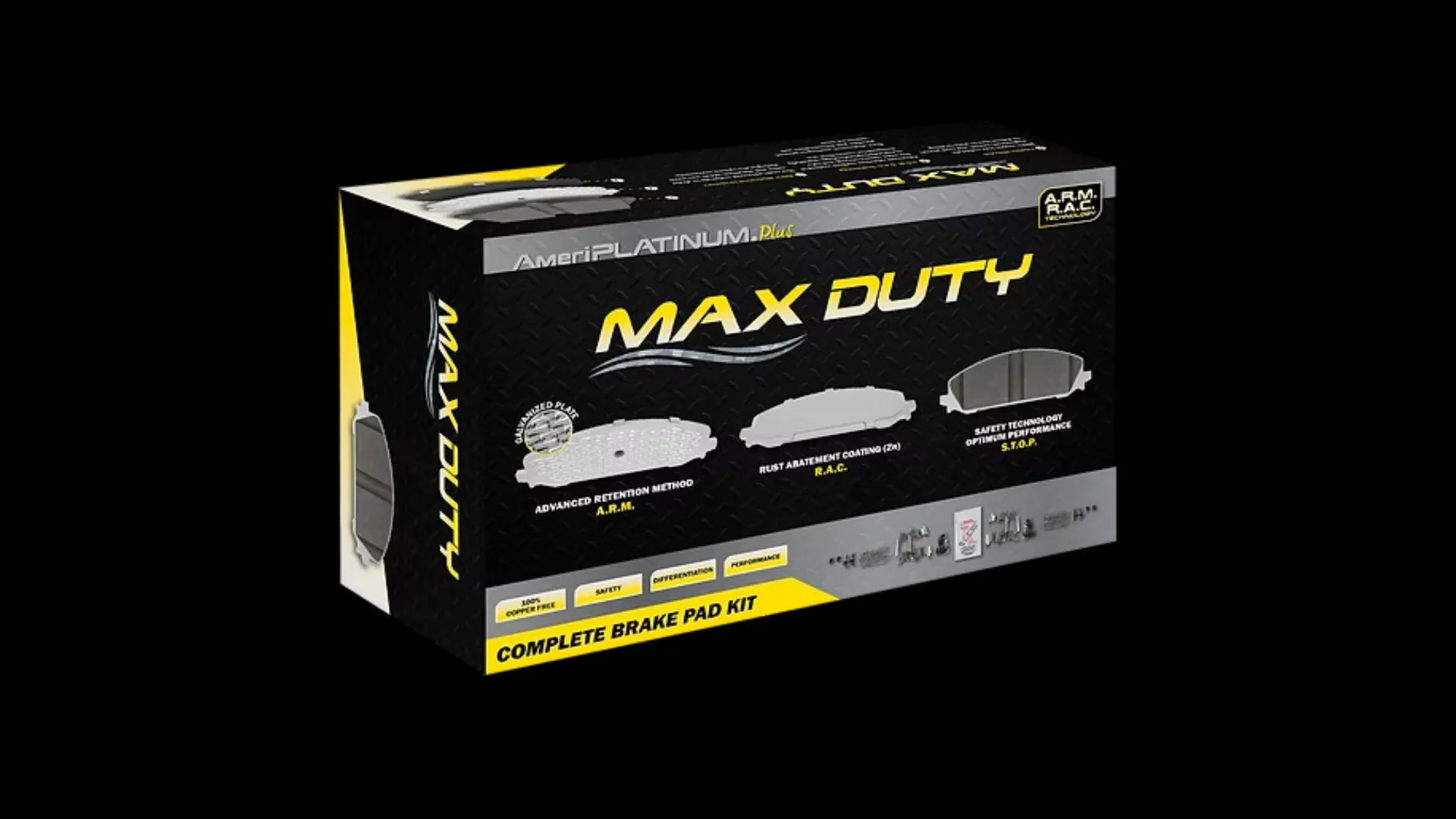 Momentum USA July 2026 new brake part numbers chart listing AmeriBRAKES MAX DUTY, AmeriPLATINUM, AmeriPRO, and VGX additions