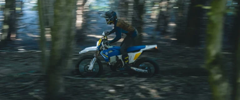 KTM Husqvarna FE 501s motorcycle affected by rear brake caliper recall 26V443