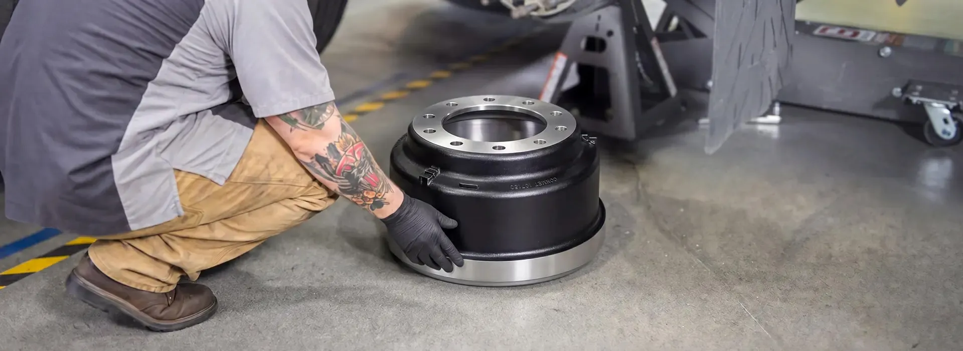 ConMet TruCast brake drum for heavy-duty truck and trailer aftermarket applications