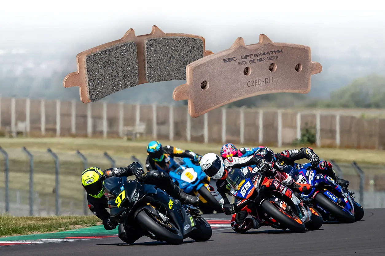 EBC Brakes Racing GPFAX D2 motorcycle track and race brake pad