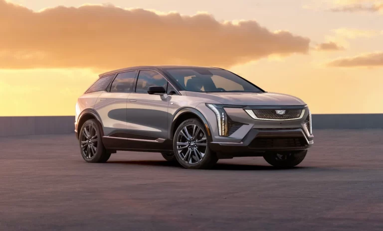 Cadillac Optiq electric crossover, subject of a GM investigation into rear brake pad noise