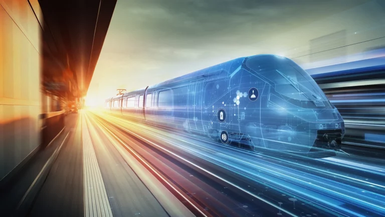 Knorr-Bremse brake-by-wire rail braking and connected on-train systems featured in the company's InnoTrans 2026 exhibit