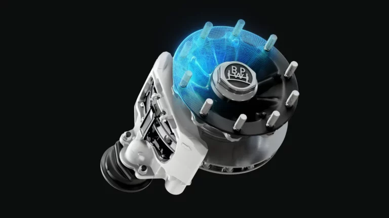 BPW Wheelend ECO Pro trailer wheel end with bionic wheel hub and disc brake for 9-tonne axles