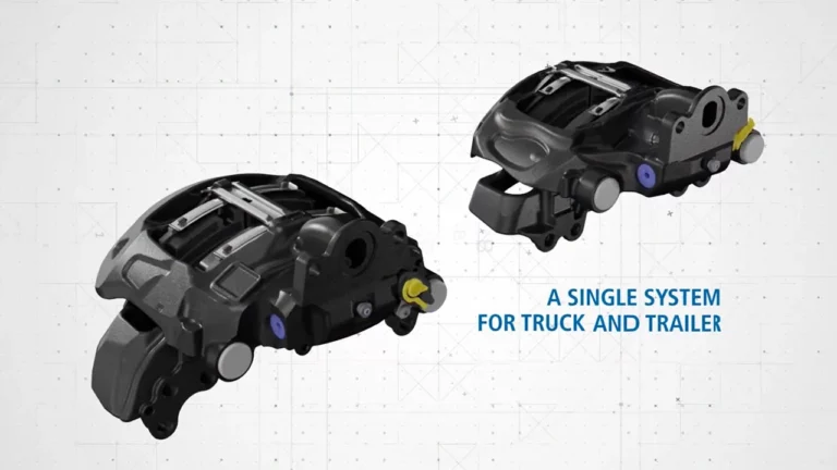 Haldex ModulT single-tappet disc brake caliper for 11-tonne trailer axles